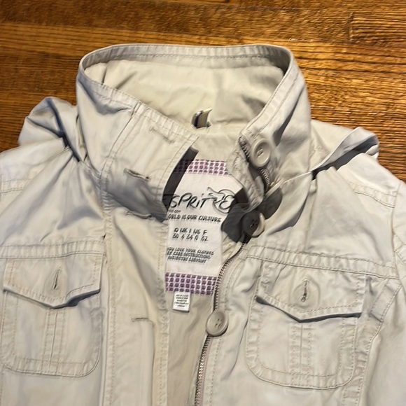 Vintage Esprit cotton fitted cargo jacket – size XS - Picture 2 of 12